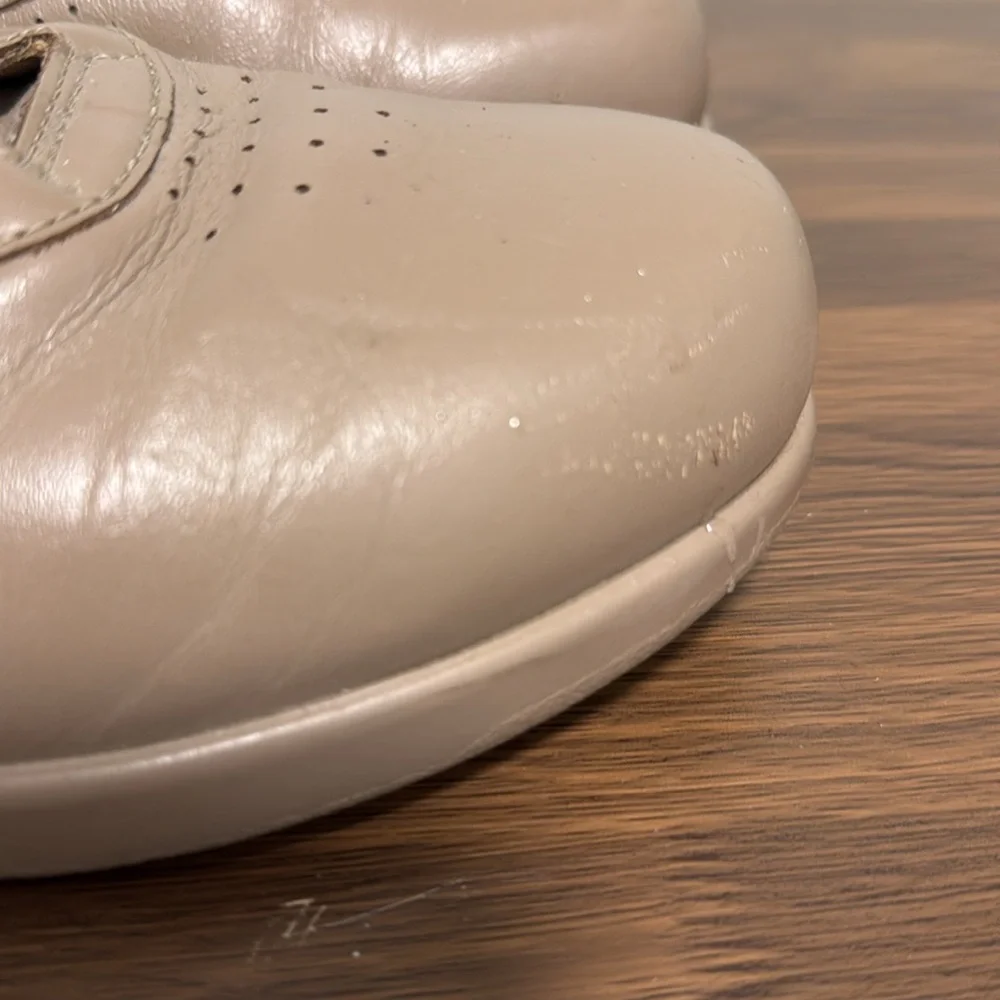 SAS‎ Shoes Womens Sz 10N Free Time Walking Comfort Sneakers Tripad Leather Beige